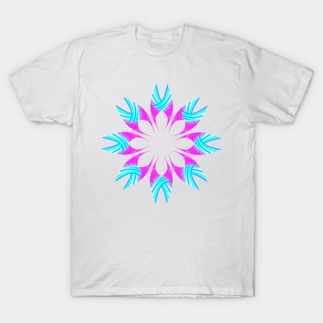 Crystal flower T-Shirt by Meo Design